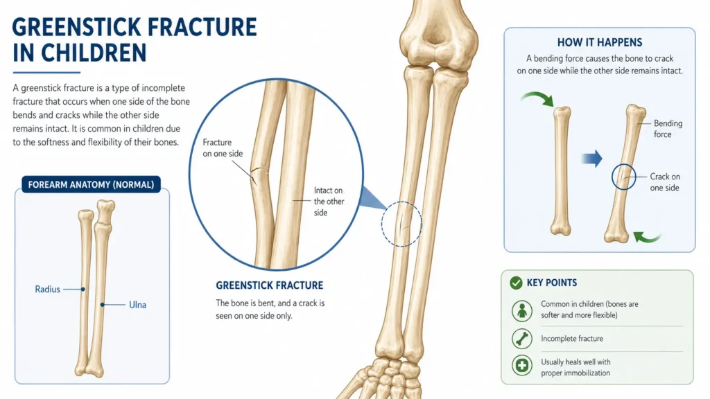 greenstick fracture