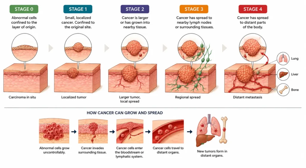 Stages of cancer